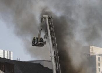 Un incendie s&rsquo;est déclenché au Parlement sud-africain