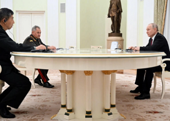 Le chef du Kremlin s’est entetenu avec le ministre chinois de la Défense à Moscou