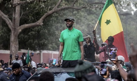 L’opposant Sonko appelle les Sénégalais à «sortir massivement» en prévision d’un discours capital du président