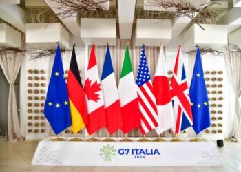 G7: Allocution de la Présidente Giorgia Meloni lors de la session sur l’intelligence artificielle, l’énergie, l’Afrique et la Méditerranée