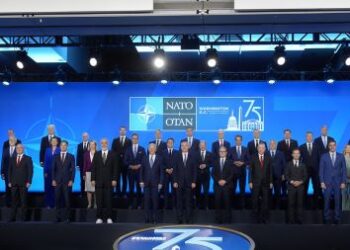 Réunis à Washington pour leur sommet annuel, les pays de l’OTAN ont affirmé que l’Ukraine était sur une «trajectoire irréversible» vers son adhésion au bloc militaire occidental