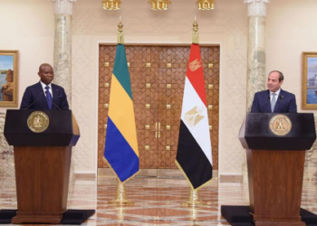 Egypte : Al-Sissi reçoit son homologue gabonais au Palais Ittihadiya