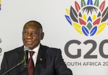 G20 : Ramaphosa pointe du doigt les divergences entre les grandes puissances