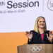 La Zimbabwéenne Kirsty Coventry élue présidente du Comité international olympique