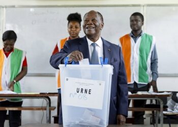 Présidentielle en Côte d’Ivoire: Alassane Ouattara, déclaré vainqueur de la présidentielle avec 89,77 % des voix (résultats provisoires)