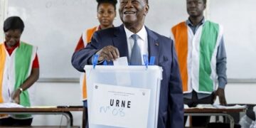 Présidentielle en Côte d’Ivoire: Alassane Ouattara, déclaré vainqueur de la présidentielle avec 89,77 % des voix (résultats provisoires)