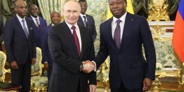 Moscou et Lomé ouvriront des ambassades en 2026, selon une annonce du président russe Vladimir Poutine