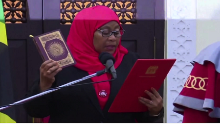 Tanzanie: Samia Suluhu Hassan investie présidente