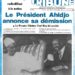 04 novembre 1982 – 04 novembre 2025 : il ya 43 ans la démission du premier Président Camerounais, Ahamadou Ahidjo