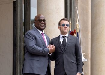 RDC: la situation dans l&rsquo;est du pays au coeur des échanges entre Tshisekedi et Macron à Paris