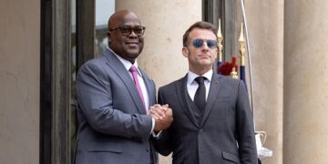 RDC: la situation dans l&rsquo;est du pays au coeur des échanges entre Tshisekedi et Macron à Paris