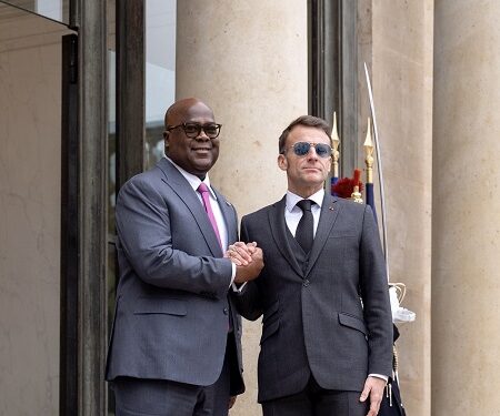 RDC: la situation dans l&rsquo;est du pays au coeur des échanges entre Tshisekedi et Macron à Paris