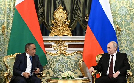 Madagascar est l’un des partenaires importants de la Russie en Afrique, selon Poutine