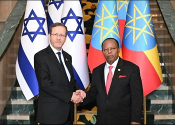 Le président israélien en Éthiopie alors que Taye Atske Selassie réitère son soutien à la solution à deux États