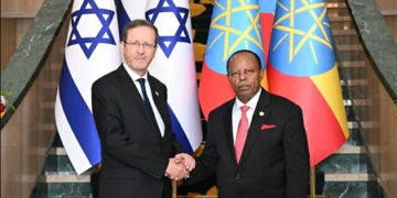 Le président israélien en Éthiopie alors que Taye Atske Selassie réitère son soutien à la solution à deux États