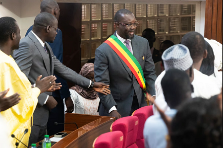 Ousmane Sonko élu président de l’Assemblée nationale du Sénégal