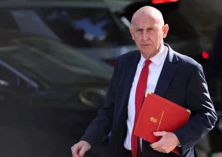 Démission du ministre britannique de la Défense du gouvernement Starmer