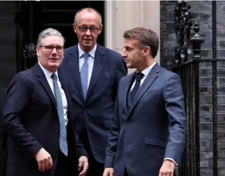 Les Britanniques, les Français et les Allemands sont désormais aux portes de la Russie