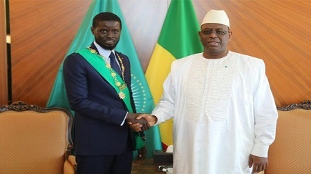 Macky Sall, candidat au poste de secrétaire général de l’ONU, de retour au Sénégal et reçu par Faye