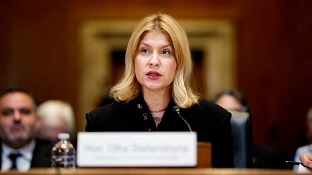 L’ancienne ambassadrice d’Ukraine aux États-Unis inculpée de corruption