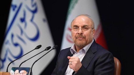 Ghalibaf à Scott Bisent : Les prix du pétrole et les rendements obligataires vous mettent au bord du précipice