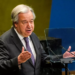 Discours d’adieu à l&rsquo;ONU, Antonio Guterres plaide pour un siège permanent de l&rsquo;Afrique au Conseil de sécurité