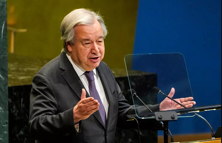 Discours d’adieu à l’ONU, Antonio Guterres plaide pour un siège permanent de l’Afrique au Conseil de sécurité