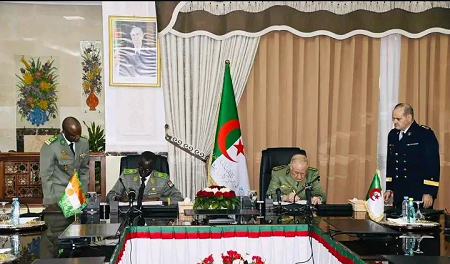 Algérie : un accord de coopération militaire signé avec le Niger