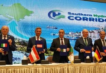 L’Algérie, la Tunisie, l’Italie, l’Allemagne et l’Autriche signent une déclaration sur la réalisation de SoutH2 Corridor